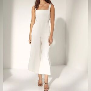 Aritzia White Jumpsuit